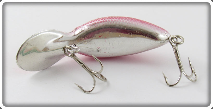 Vintage Jorgensen Famous Baits Chrome Tadpolly Type Lure In Box