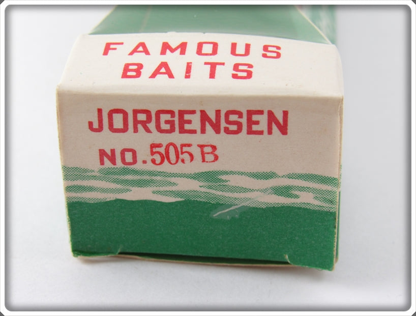 Vintage Jorgensen Famous Baits Chrome Tadpolly Type Lure In Box