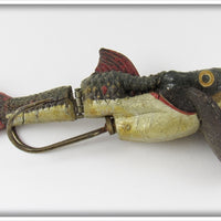 Plucky Black & Red Fish With Paperwork