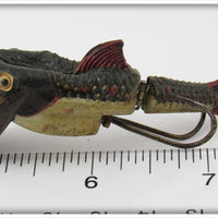 Plucky Black & Red Fish With Paperwork