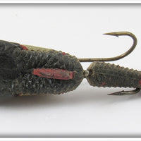 Plucky Black & Red Fish With Paperwork