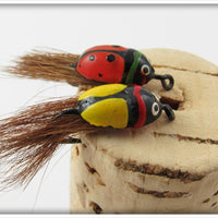 Lur All Or Millsite Fly Rod Beetle Bug Pair