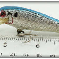 Bagley Blue On Silver Foil Mighty Minnow