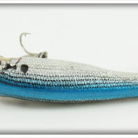 Bagley Blue On Silver Foil Mighty Minnow