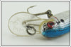 Bagley Blue On Silver Foil Mighty Minnow