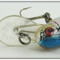 Bagley Blue On Silver Foil Mighty Minnow