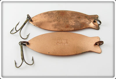Vintage Ojie Bait & Tackle Co Copper Ojie Standard Lure Pair