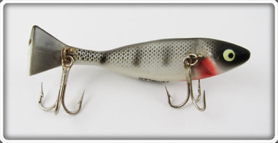 Vintage Heddon 7025 BWX Black/Black Prower Lure