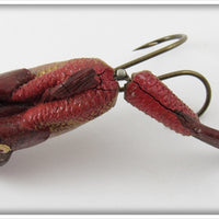 Plucky Red & White Fish In Tube With Paper