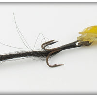 Vintage Kringfisher Co Yellow & Black Trail A Bait Lure
