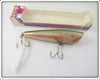 Vintage Rebel Natural Trout Wind Cheater Popper Lure In Box