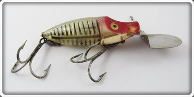 Vintage Heddon Silver Shore Go Deeper River Runt Lure D9110XRS