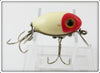 Vintage Fred Arbogast Red Head White Hula Dancer Lure