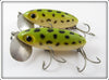 Arbogast Frog Spot Jitterbug Pair