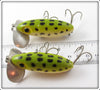 Arbogast Frog Spot Jitterbug Pair