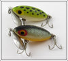 Arbogast Frog Spot & Perch Jitterbug Pair