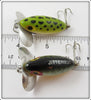 Arbogast Frog Spot & Perch Jitterbug Pair