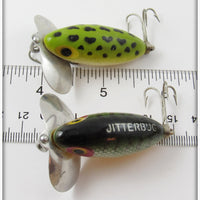 Arbogast Frog Spot & Perch Jitterbug Pair