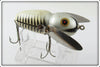 Vintage Heddon Silver Shore Crazy Crawler Lure 2120 XRS