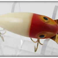 Wright & McGill Red Head White Miracle Minnow