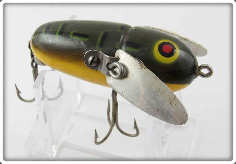 Vintage Heddon Bullfrog Crazy Crawler Lure 2120 BF