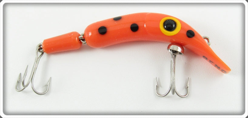 beno fishing lure Vintage Mill Run Orange Spotted Beno Lure For Sale