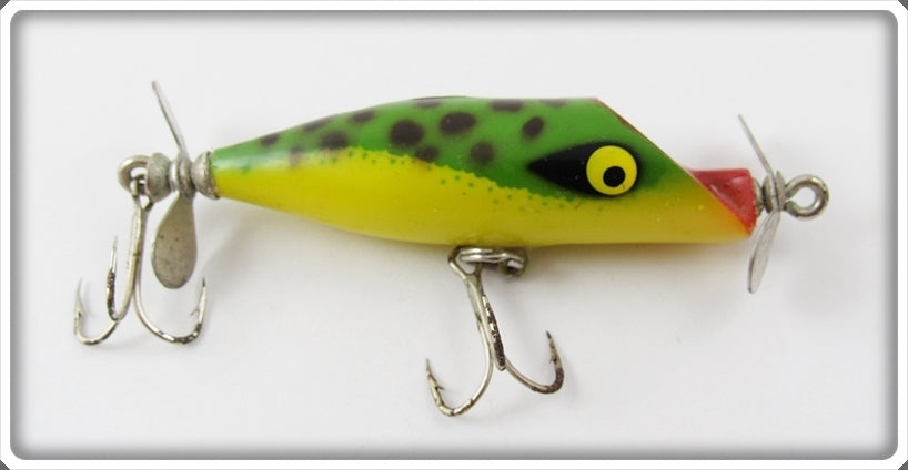Vintage Penn Dart Frog Spot Flipper Lure