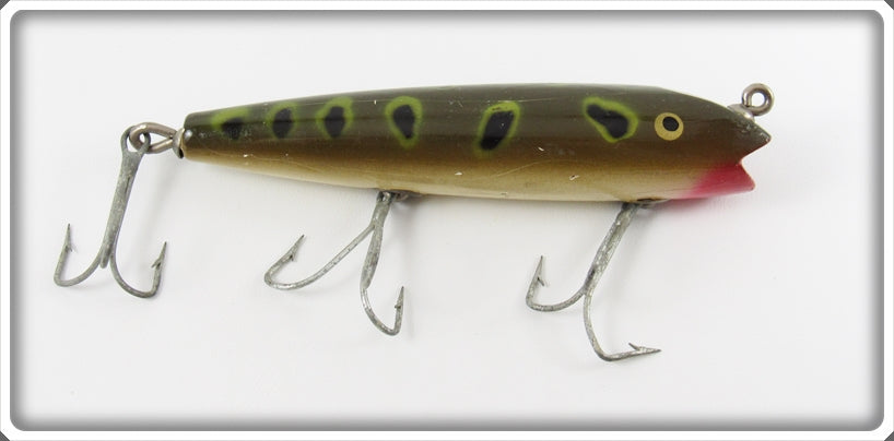 Vintage Creek Chub Frog Spot Darter Lure 