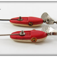 Al Foss Red Oriental Wiggler Pair In One Tin