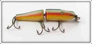 Vintage Creek Chub Rainbow Jointed Pikie Lure