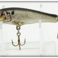 Bagley Black On Silver Foil Mighty Minnow