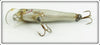 Bagley Black On Silver Foil Mighty Minnow