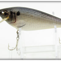 Bagley Shad On White Small Fry Shad