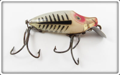 Vintage Heddon Silver Shore Midget River Runt Lure 