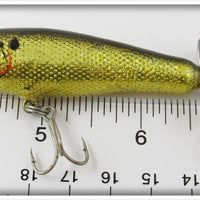 Bagley Gold Foil Spinner Minnow