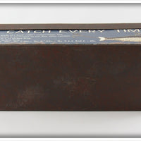 Fishing Master Co Green Musky Minnow Empty Tin