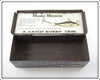 Fishing Master Co Green Musky Minnow Empty Tin