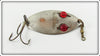 Vintage James Red Eye Wriggler Lure