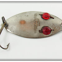 Vintage James Red Eye Wriggler Lure