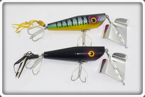 Arbogast Pair Of Sputterbuzz: Solid Black And Perch