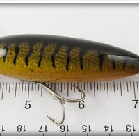 Strike King Gold Black Stripes Topwater Minnow