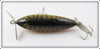 Strike King Gold Black Stripes Topwater Minnow