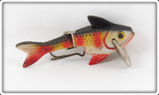 Vintage Airex Red Striped Pixie Minnow Lure