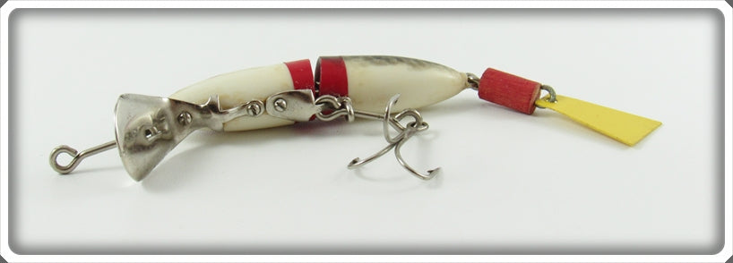 bud stewart fishing lures Vintage Bud Stewart Brown Scale Jointed Minnow Lure For Sale