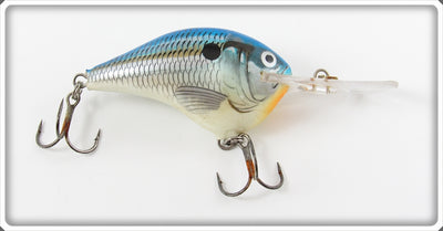Vintage Rapala Blue Dives To 10 Feet Crankbait Lure 