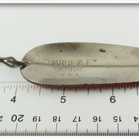 Lou Eppinger Red & White Dardevle In Box