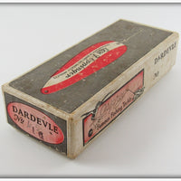 Lou Eppinger Red & White Dardevle In Box