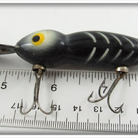 Whopper Stopper Black White Stripes Hellbender