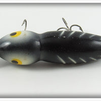 Whopper Stopper Black White Stripes Hellbender