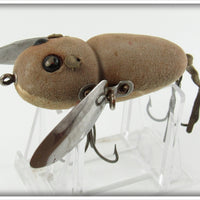 Heddon Grey Flocked Mouse Crazy Crawler